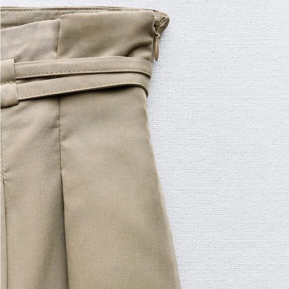 ZARA DOUBLE BELT SKORT - Picture 2 of 5